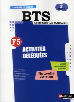 Finalite 5 - activités déléguées - BTS - 2e année