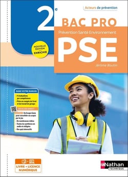 Acteurs de prévention - Prévention Santé Environnement 2de Bac Pro - 2024 - Pochette - élève - + iManuel