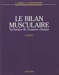 Le bilan musculaire