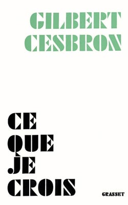 Ce que je crois