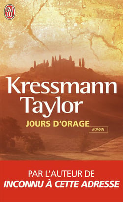 Jours d'orage