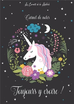 Carnet de notes : licorne