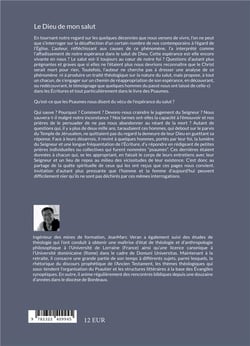 Le dieu de mon salut : lecture commentée des psaumes 3 à 8
