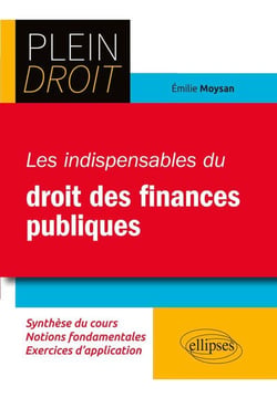 Plein Droit : les indispensables du droit des finances publiques