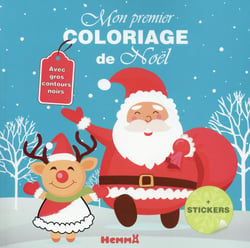 Mon premier coloriage de noël