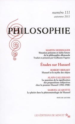 Revue Philosophie n.111