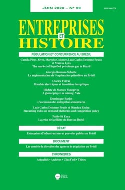 REGULATION ET CONCURRENCE AU BRESIL : ENTREPRISES et HISTOIRE 99-JUIN 2020
