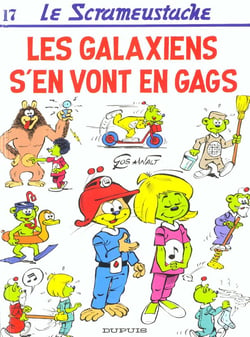 Le Scrameustache Tome 17 : les Galaxiens s'en vont en gags