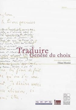 Traduire - genèse du choix