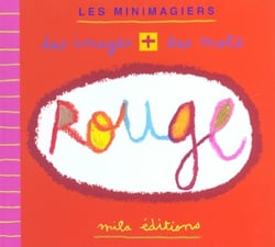 Rouge des images plus des mots