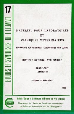 Matériel pour laboratoires et cliniques vétérinaires - equipments for veterinary laboratories and clinics