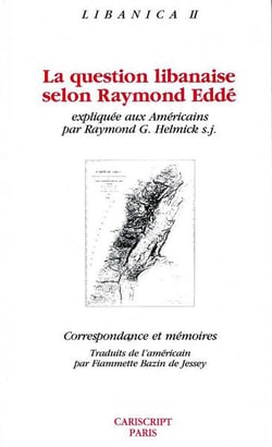 La question libanaise selon raymond edde