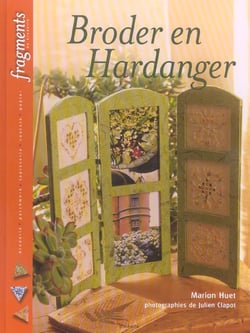 Broder en hardanger. broderie, patchwork, tapisserie,  couture, papier