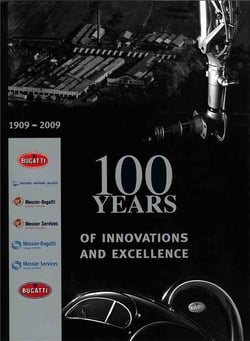 Bugatti - cent ans d'innovation et d'excellence - 1909-2009