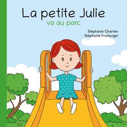 La petite julie va au parc
