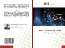 Chose privee et publique: - challenge de gestion budgetaire