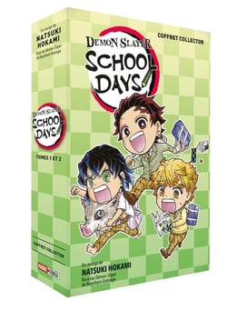 Demon slayer : school days : coffret Tomes 1 et 2