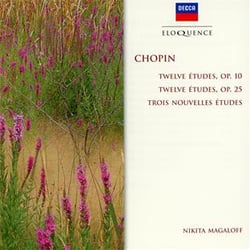 12 études opus 10 - 12 études opus 25 - trois nouvelles études