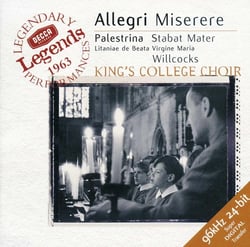 Legends 1963 : Miserere
