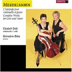 Les 2 sonates, variations concertantes op. 17, lied ohne worte op. 109