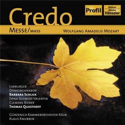 Mozart : Credo - CD