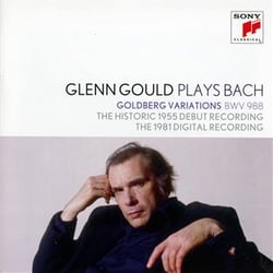Goldberg variations bwv 988 - the historic 1955 debut recordings - CD