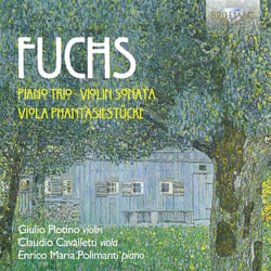 Trio avec piano, sonate pour violon, six fantaisies