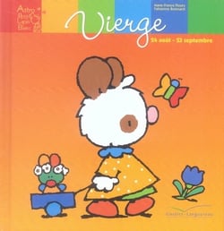 Petit lapin blanc - astro - vierge - 24 août - 23 septembre