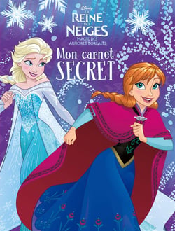 La reine des neiges - magie des aurores boréales - mon carnet secret