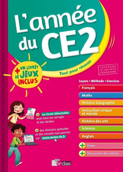 L'année de : CE2 - avec un livret jeux