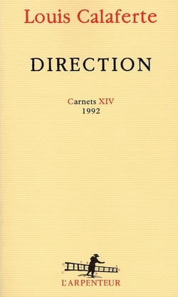 Direction - carnets XIV 1992