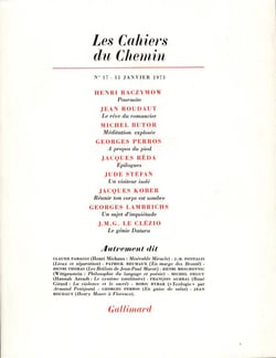 Les cahiers du chemin