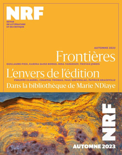 La nouvelle revue francaise : Automne 2023