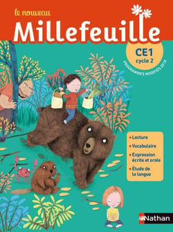 Le nouveau Millefeuille : nouveau millefeuille ce1 manuel 2019 (édition 2019)