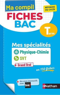 Ma compil fiches bac : physique-chimie, SVT - spécialités - terminale (édition 2021)