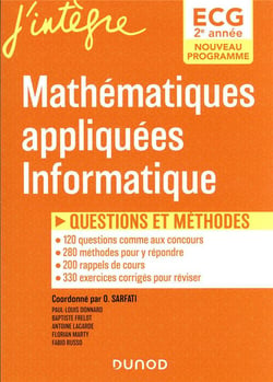 ECG 2 : mathématiques appliquées - questions et méthodes