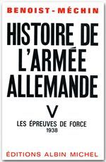 Histoire de l'armée allemande - tome 5