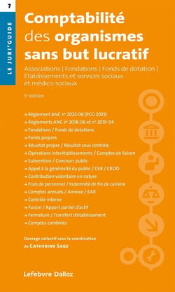 Comptabilité des organismes sans but lucratif (5e édition)
