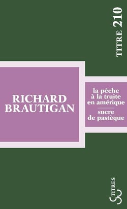 La pêche à la truite en Amérique - sucre de pastèque