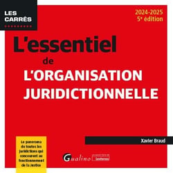 L'essentiel de l'organisation juridictionnelle : Le panorama de toutes les juridictions qui concourent au fonctionnement de la justice (5e édition)