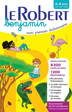Le Robert benjamin : CP-CE1-CE2