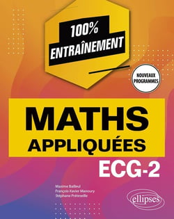 Mathématiques appliquées : ECG-2 - programme 2022
