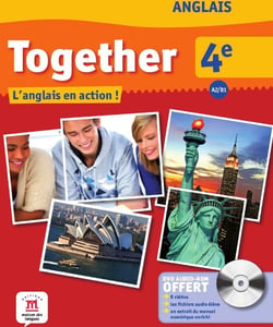 TOGETHER : anglais - 4ème - livre de l'élève