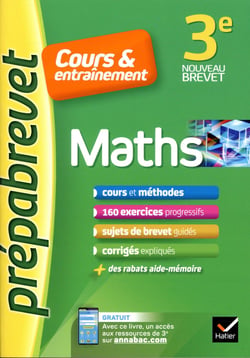 Prépabrevet cours & entraînement : Maths - 3e