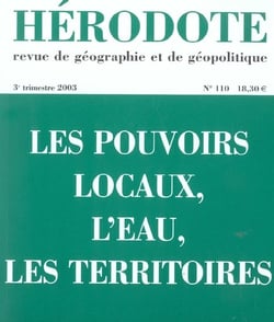 REVUE HERODOTE n.110