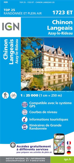 1723ET CHINON.LANGEAIS.AZAY-LE-RIDEAU