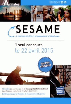 Annales Sésame 2014-2015
