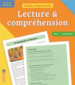 Cahier d'exercices : lecture & compréhension - CM1