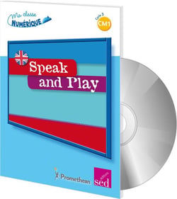 Speak and play (mallette + cd rom) cm1
