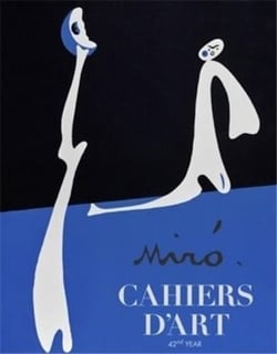 Revue cahiers d'art joan miro /francais